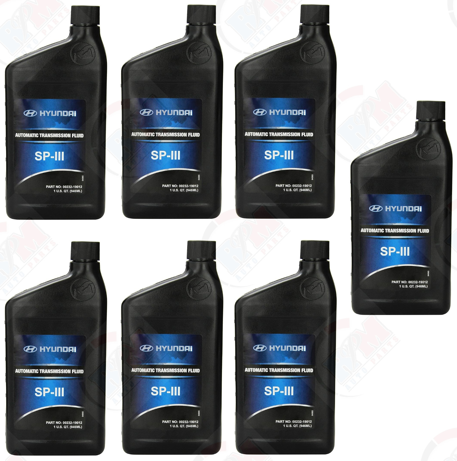 for HYUNDAI Genuine SPIII SP3 Automatic Transmission Fluid (Pack of 7 Qts)