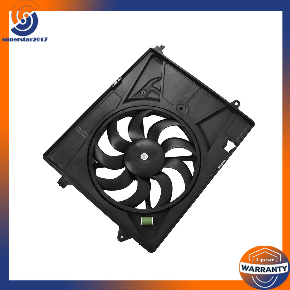 New Engine Radiator Cooling Fan Assembly For Chevrolet Trax 1.4L 4 Cyl 2014-2020