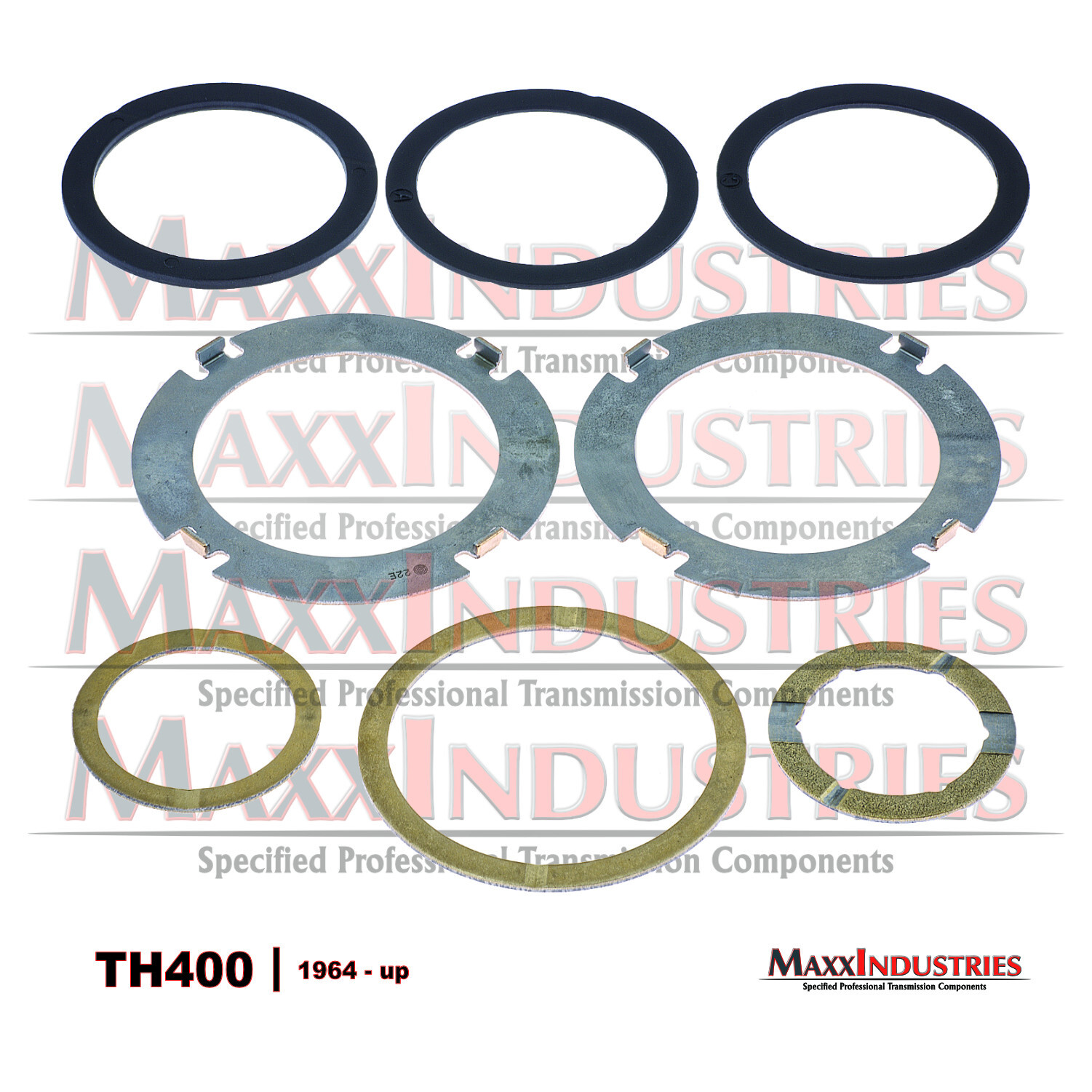 TH400 Turbo Performance Alto Red Kolene Master Rebuild Kit w/Band Bushings Mod
