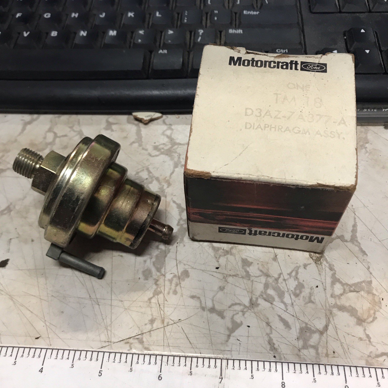 NOS 1973 FORD TRANS DIAPHRAGM COUGAR D3AZ-7A377A TM-18