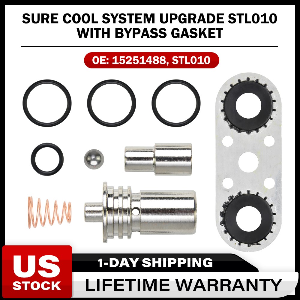 For 6L80 6L90 8L90 CNPAPC Sure Cool System Upgrade STL010 with Bypass Gasket US
