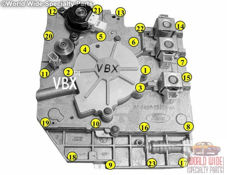 Ford AX4N Valve Body 1998-2003, RF F8 or RF XF1 Casting#(1 Year Warranty)Updated