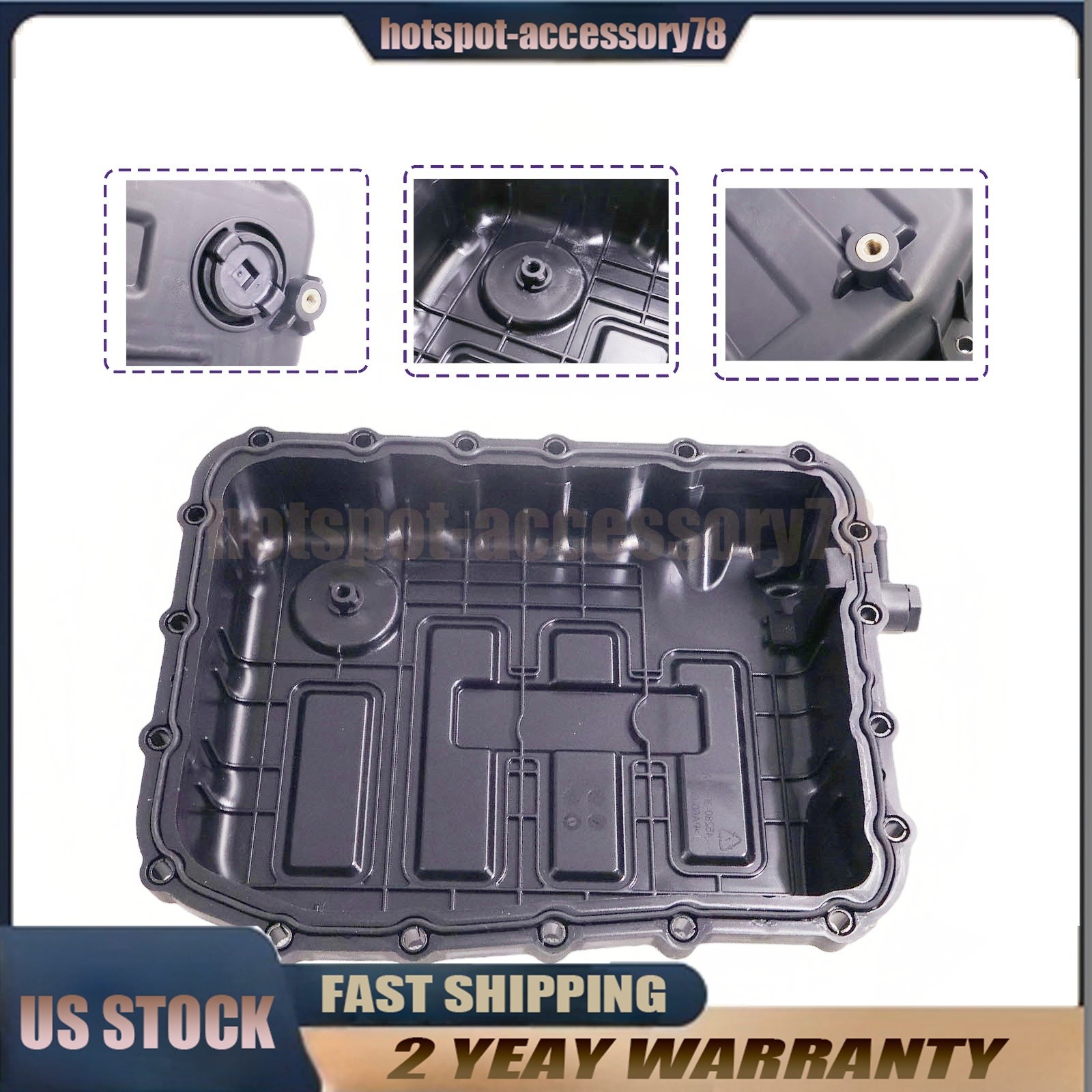 Transmission Oil Pan Case For 17-20 Tucson Sorento Sportage 2.4L 452803F850 1-PC