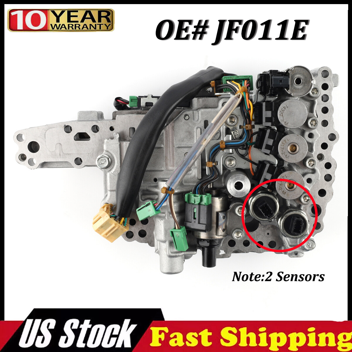 CVT Transmission Valve Body JF011E RE0F10A Fit For Nissan Altima Sentra 2.0 2.5L