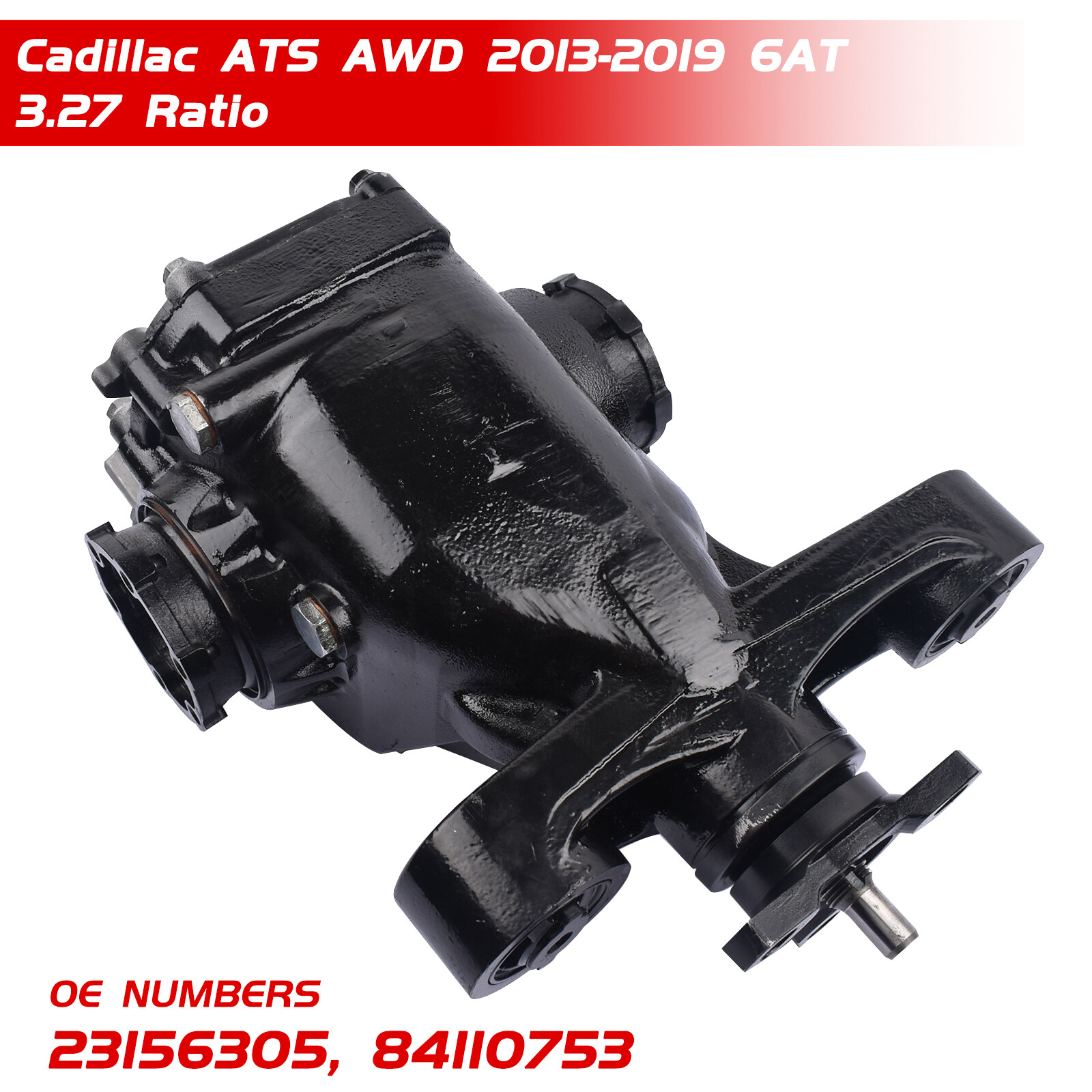 For Cadillac ATS AWD Sedan 13-19 6AT Rear Differential Axle Carrier 3.27 Ratio