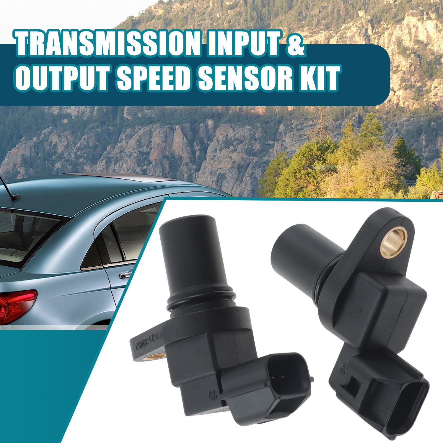 Trans Input & Output Speed Sensor Kit Fits for Dodge Stratus Chrysler Sebring