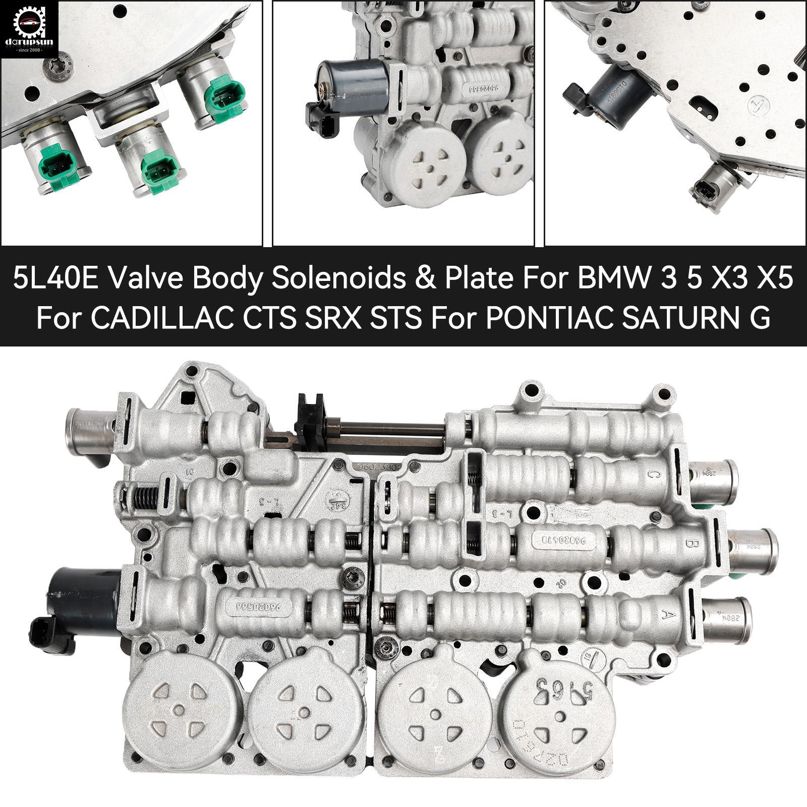 5L40E Valve Body Solenoids & Plate For BMW 3 5 X3 X5