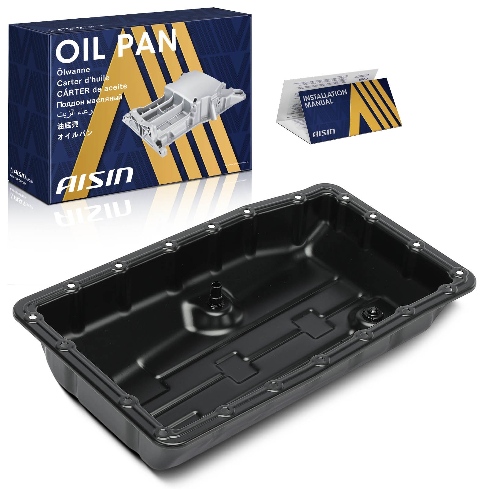 AISIN Transmision Oil Pan for Toyota Tacoma Tundra 4Runner Lexus GX470 2004-2023