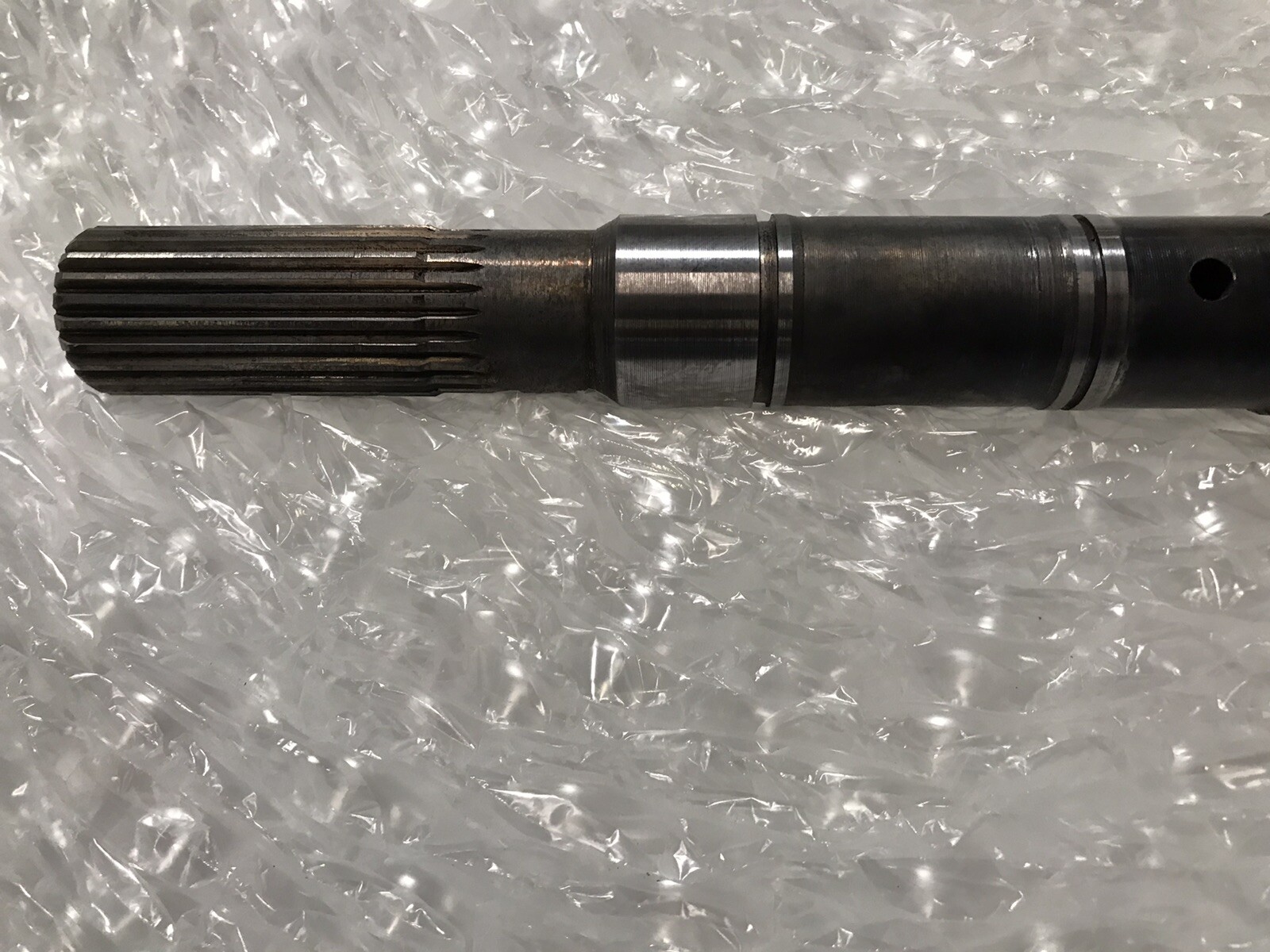 CHRYSLER TF8 A727 TRANS OUTPUT SHAFT 17.500 LG 4X4 .618” PILOT 23 SPLINE 1974-79