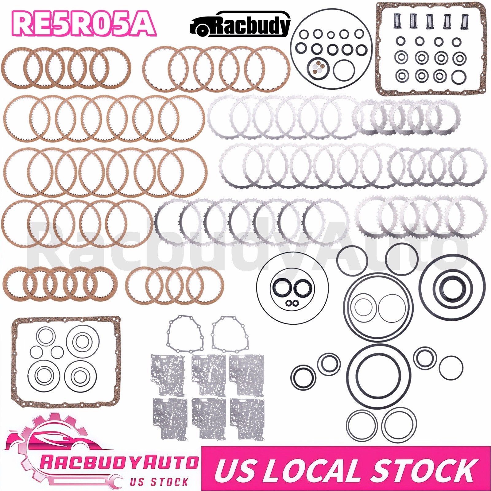RE5R05A Transmission Master Rebuild Kit Overhaul Clutches for Nissan 350Z 02-08