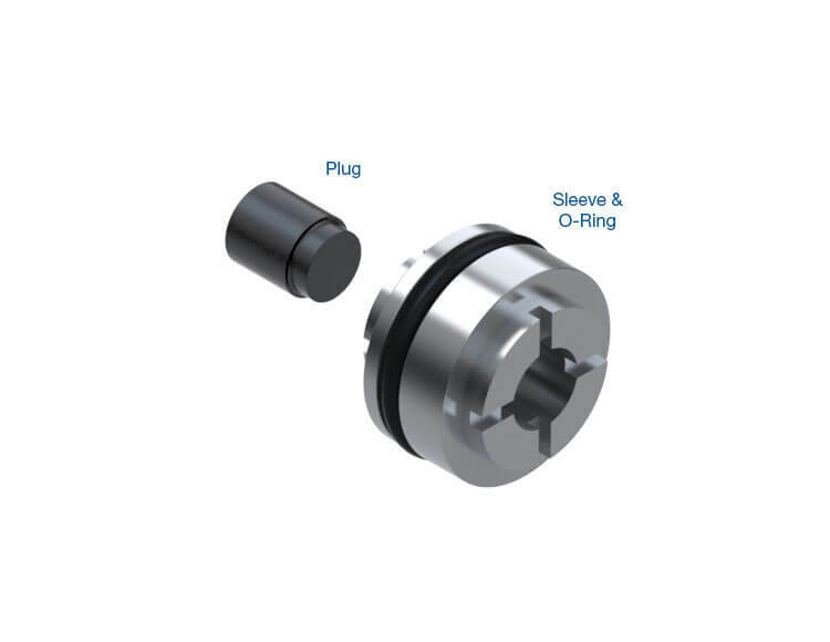 Sonnax 22229-04K Transmission Line Pressure Plug & Sleeve Kit (.264″ Diameter)