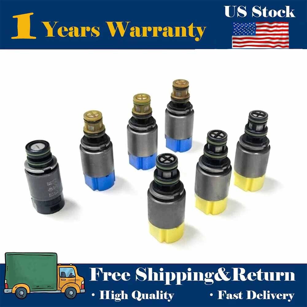 7Pcs/Set Auto Transmission Solenoid Valves Kits 6HP19 6HP26 6HP32 1068298044