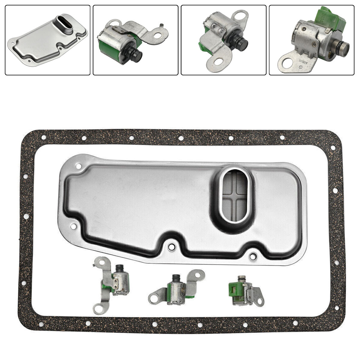 🔥A340E A343F Transmission Solenoid Service & Kit Filter Fit For Tundra V8 01-04