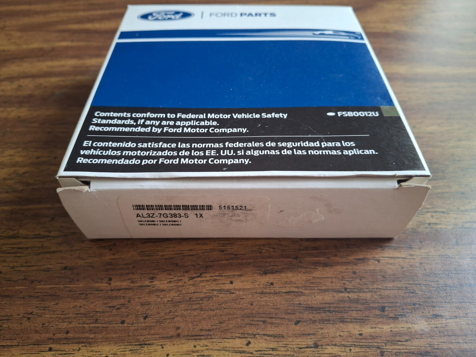 Genuine Ford Automatic Transmission Control Solenoid AL3Z-7G383-S