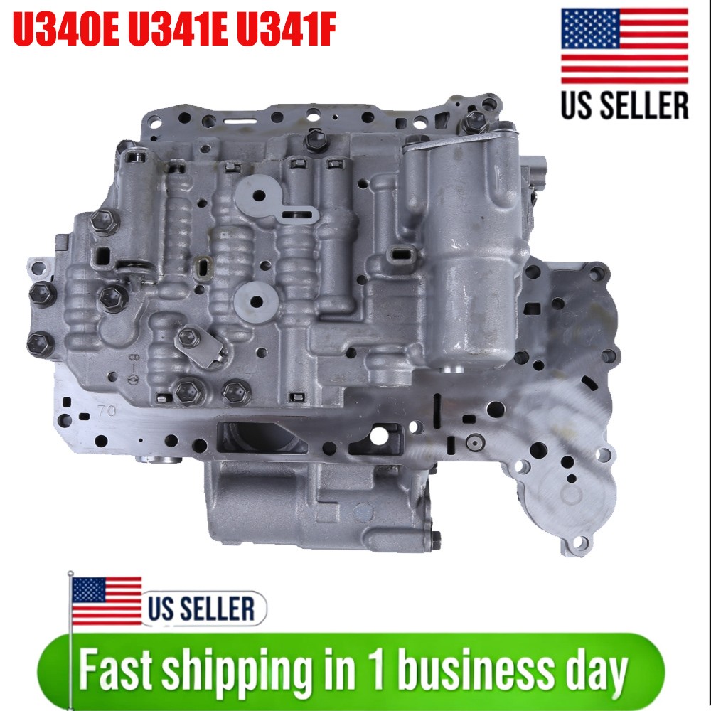 Transmission Valve Body w/ Solenoids U340E U341E U341F For Toyota Corolla Yaris