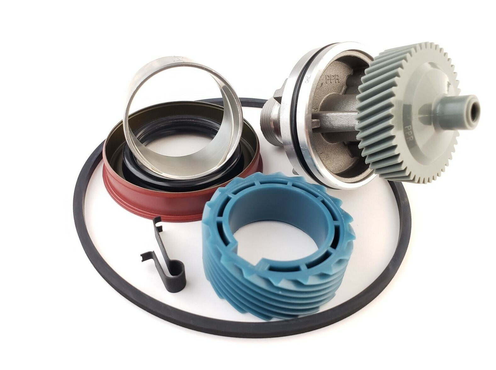 7004R 44 & 18 Tooth Speedometer Gears & Housing W/ O-Ring Seal & Bronze Bushing
