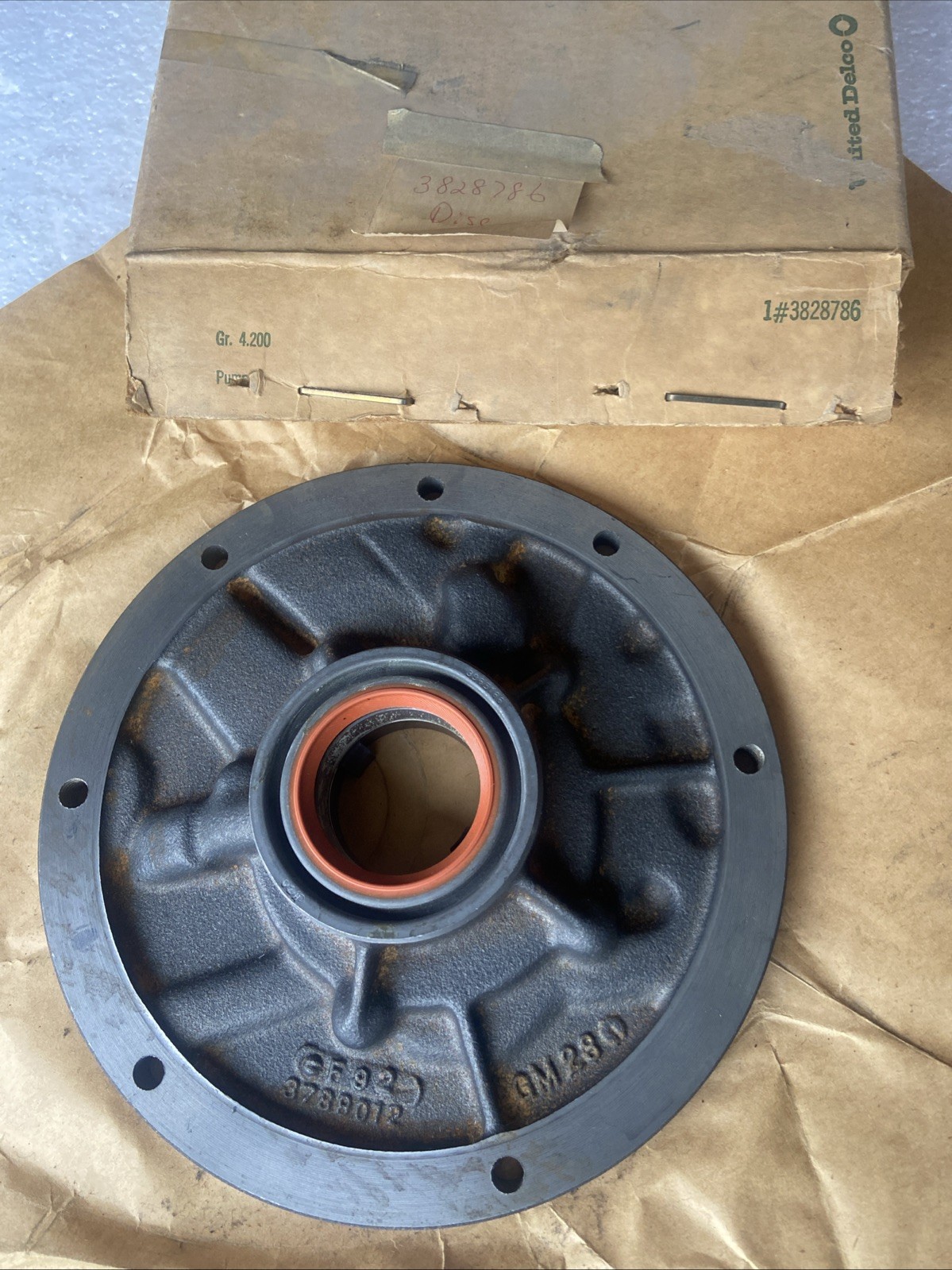 1962-1968 Corvette Chevelle Camaro NOS Trans Front Pump Assy 1964 66 67 #3828786