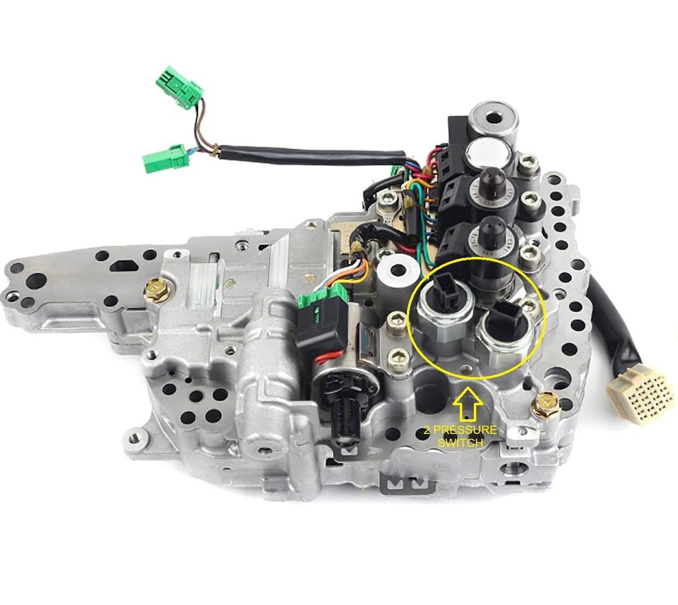 RE0F10A JF011E CVT Valve Body 2 Sensor Nissan Altima Murano Rogue Sentra Jeep