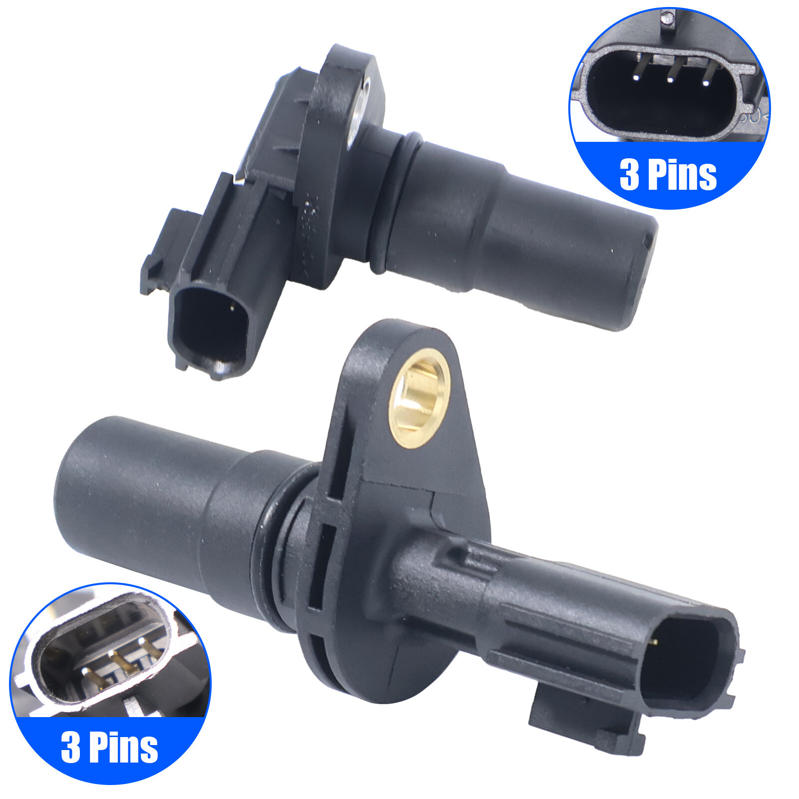 For Mitsubishi Outlander 2.4L 2x Transmission Input Output Speed Sensor 8651A066