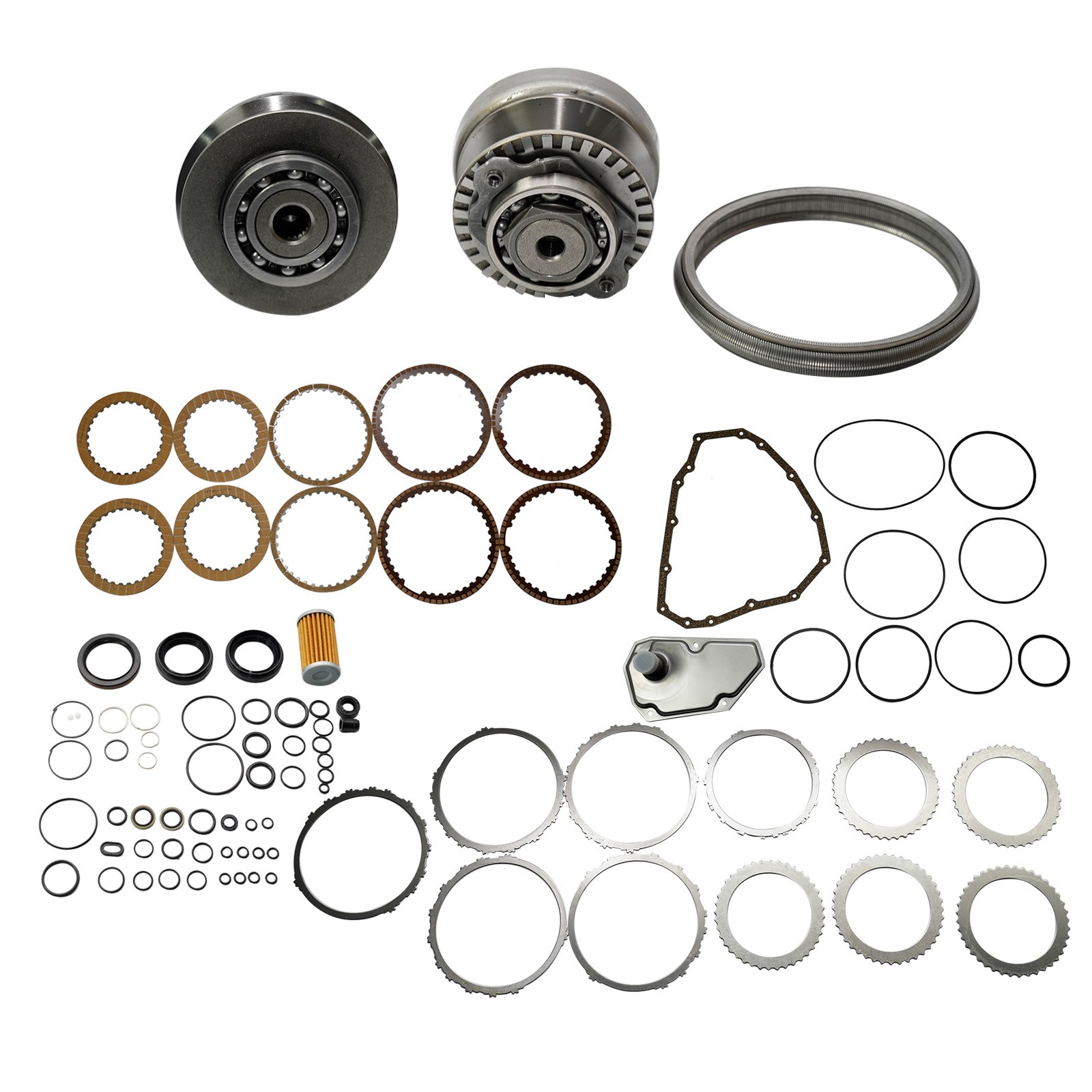 Transmission Master Rebuild Kit & Pulley Set with Belt Chain Fits Nissan March