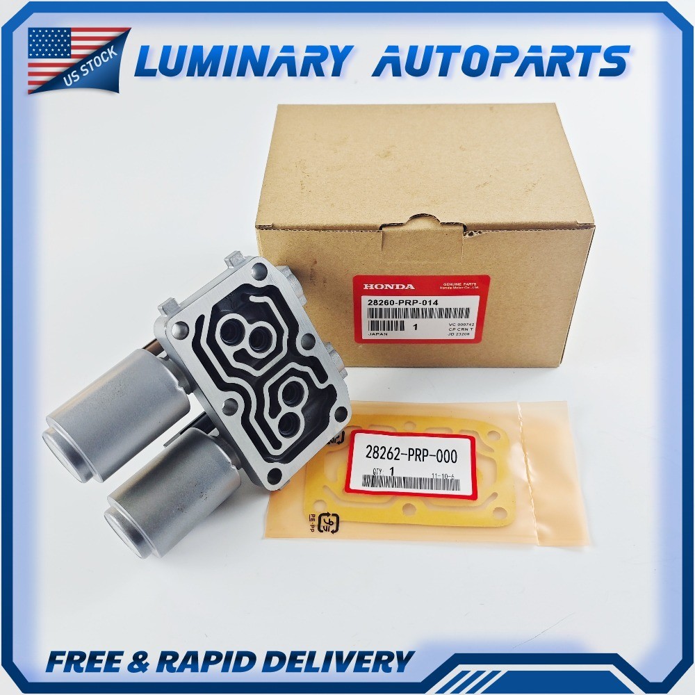 OEM 28260-PRP-014 Transmission Dual Linear Shift Solenoid For 02-10 Honda Acura