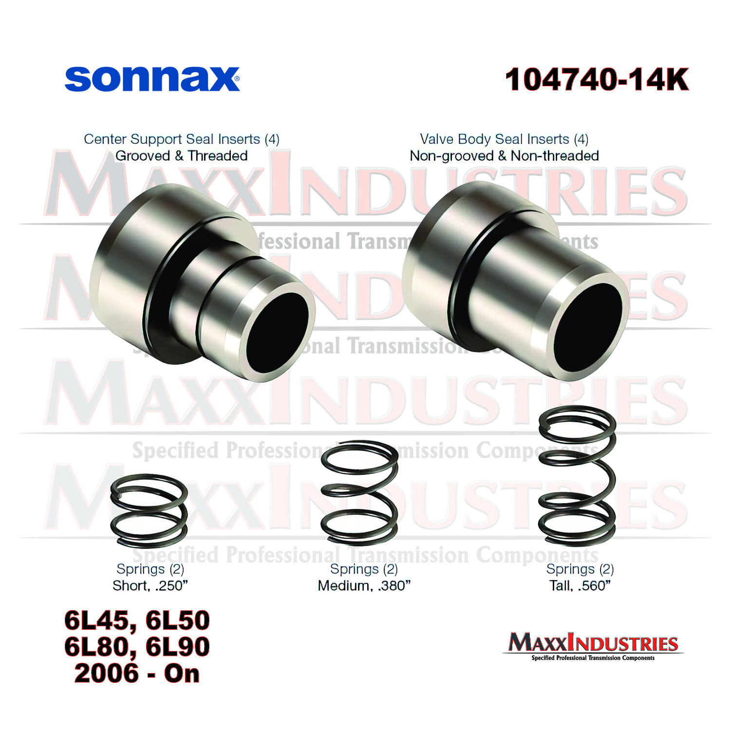 6L80 Transmissi​on Hi Performance Overhaul Rebuild Upgrade Kit 2 Sonnax TransGo