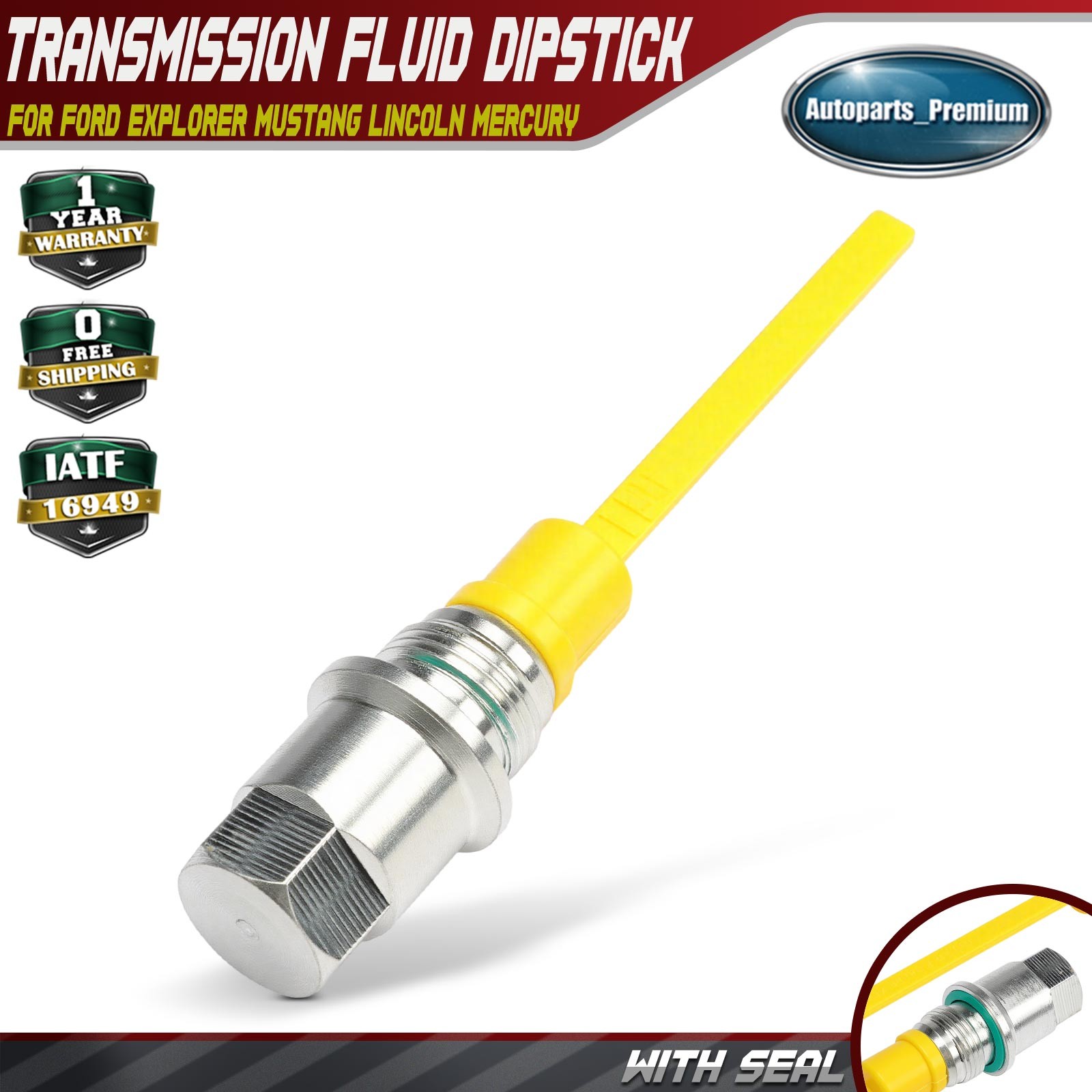 Transmission Fluid Dipstick for Ford Explorer Mustang Expedition Lincoln Mercury