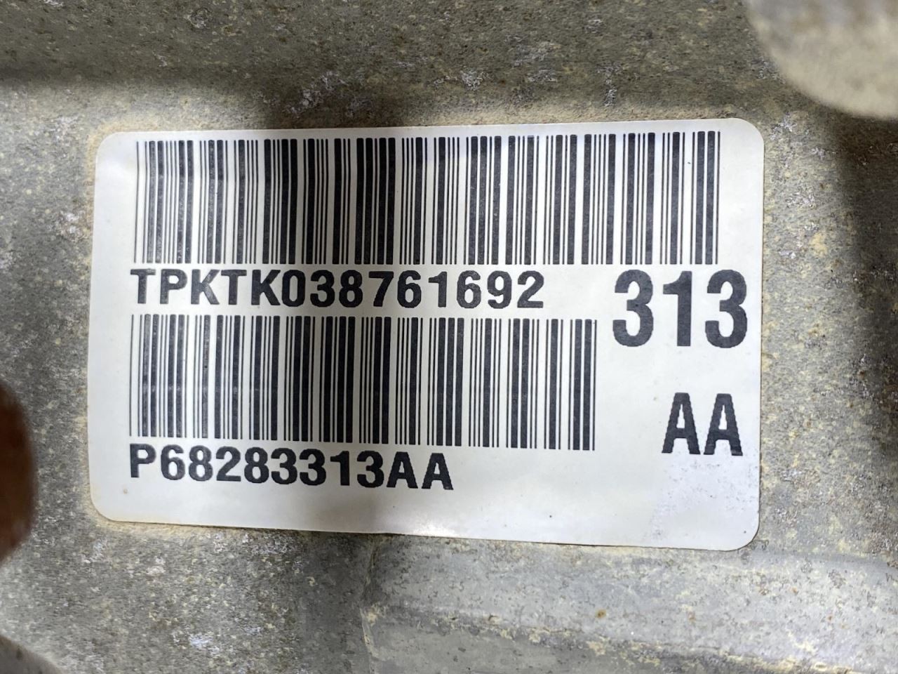 Automatic Transmission 4×2 3.6L 8 Speed Fits 2016-2020 Dodge Ram 1500 86884