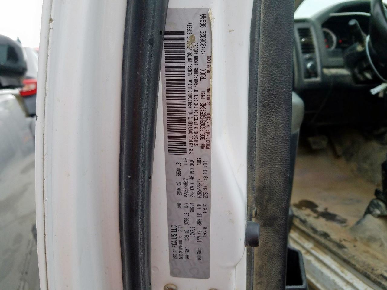 Automatic Transmission 4×2 3.6L 8 Speed Fits 2016-2020 Dodge Ram 1500 86884
