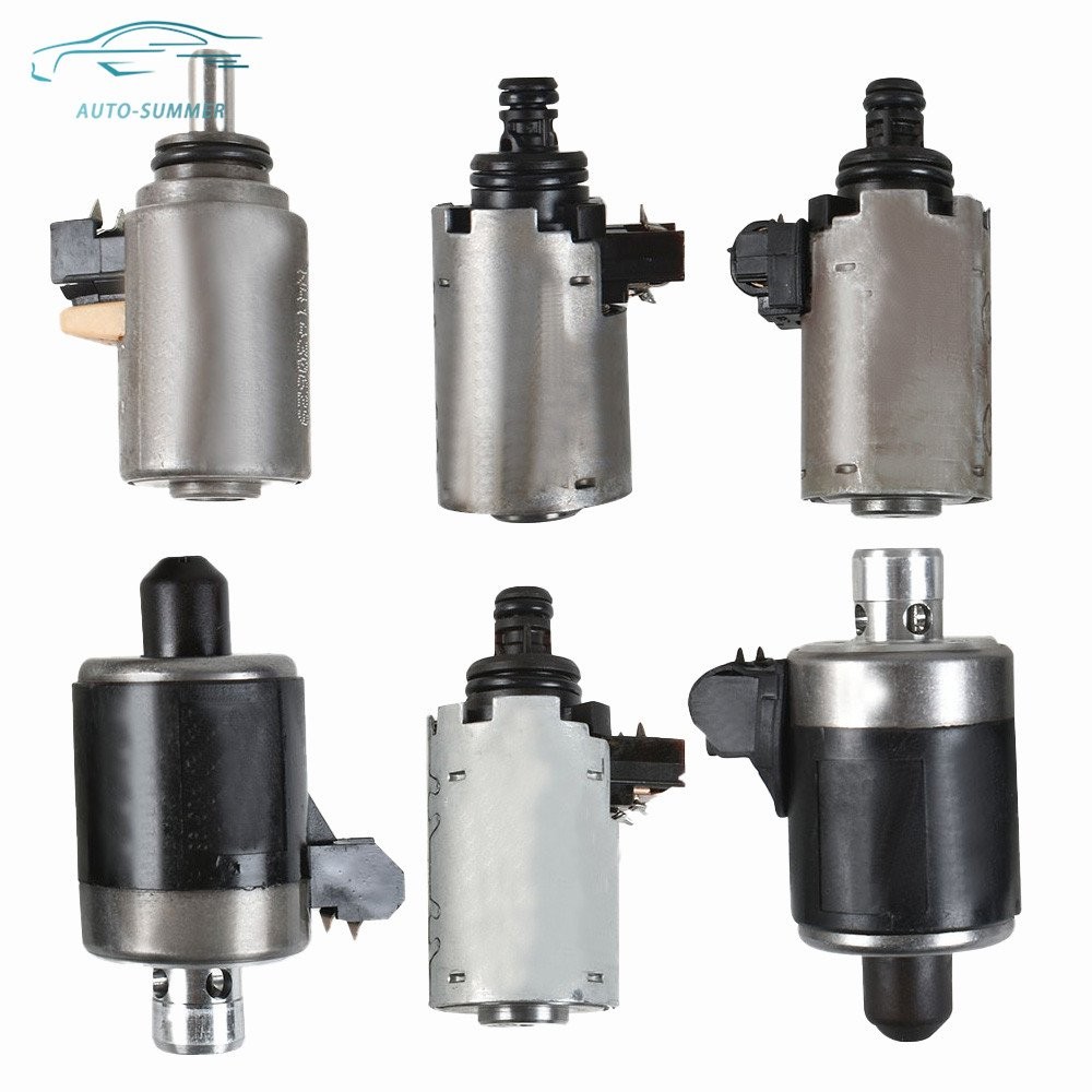 For Mercedes Benz 1994-2003 2004 2005 5-Speed 722.6 6PCS Transmission Solenoid