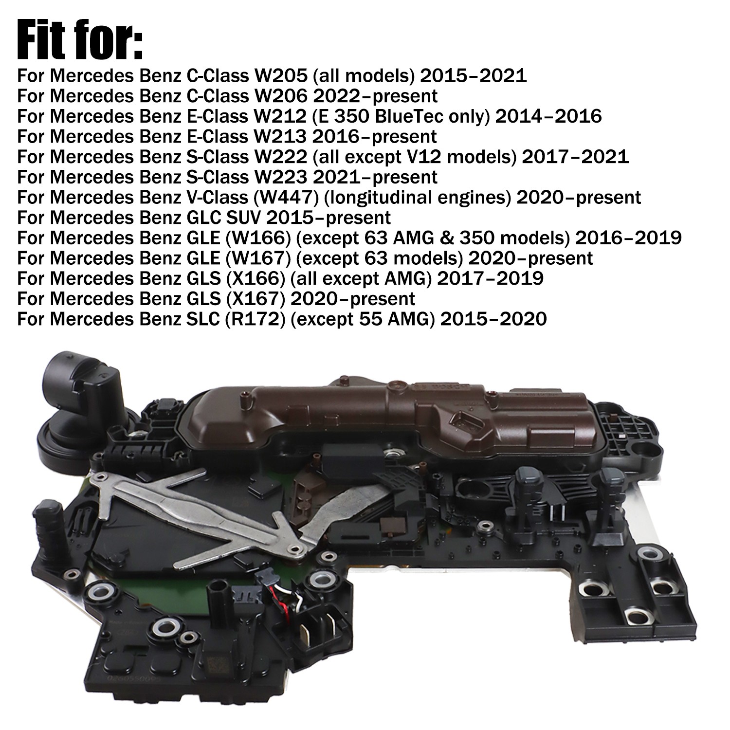 Transmission Control Unit TCU For Mercedes-Benz 9AT 725 9G-Tronic A7252709011