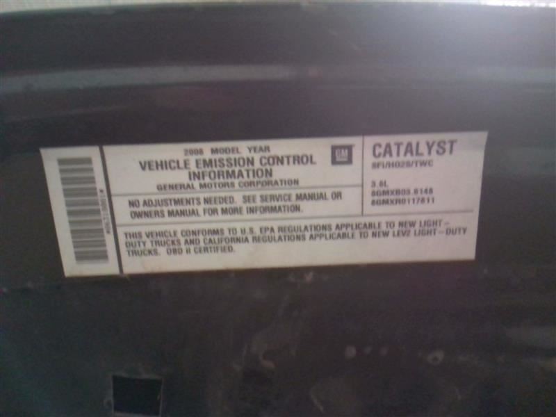 Automatic Transmission From 2008 Chevy Equinox 6T70