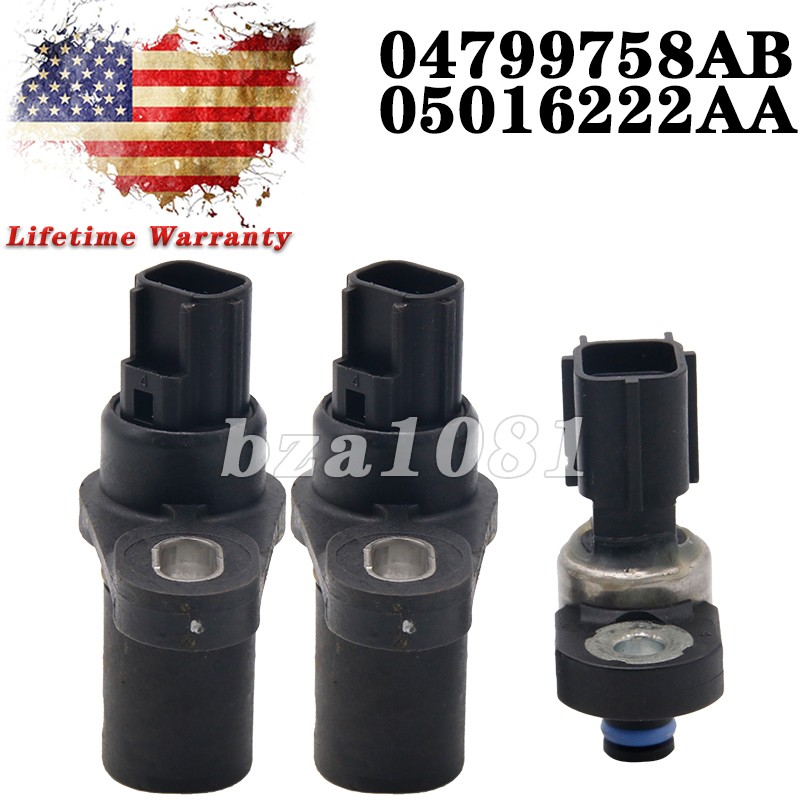 45RFE 545RFE 68RFE 3pcs For Dodge Pressure Transducer Sensor Kit Input Output US