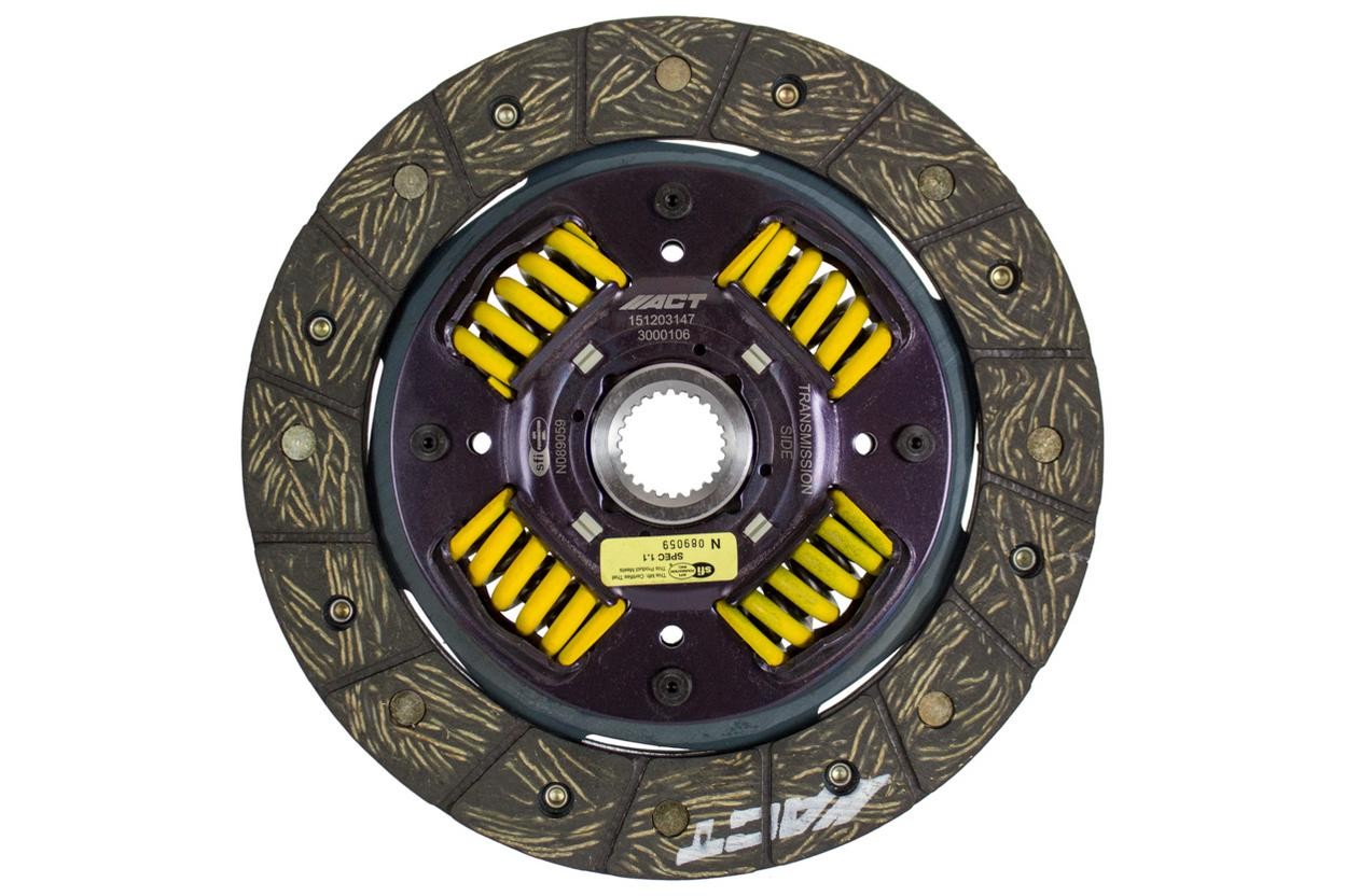 Advanced Clutch Transmission Clutch Friction Plate ACT Performance Street Sprung