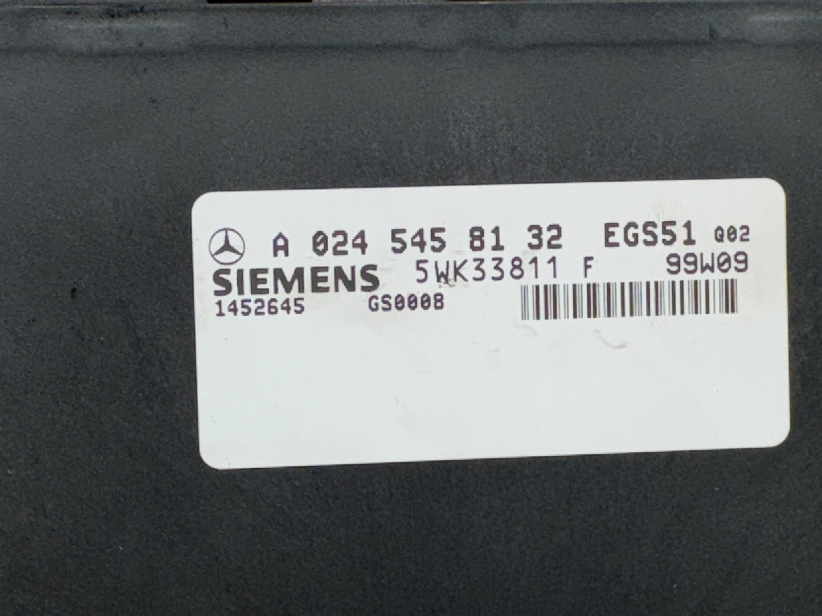 OEM Mercedes 99 W202 C280K SIEMENS auto transmission 1 TCM ( READ Description)