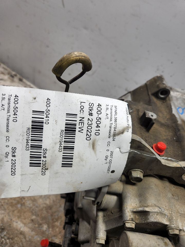 2007 Honda Odyssey Automatic Transmission 3.5L PGRA
