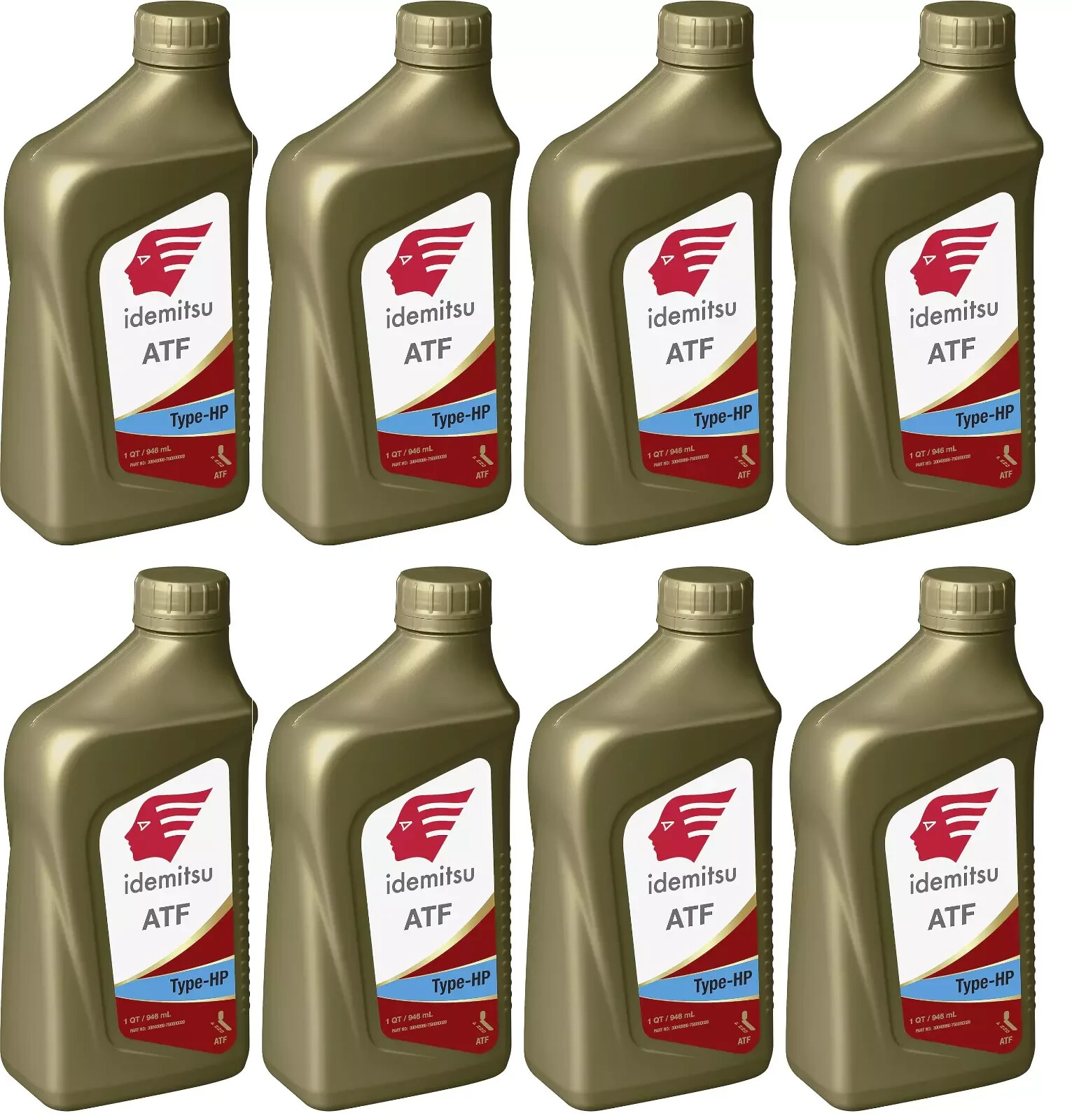 For Set of 8 Quart Container HP Type Automatic Transmission Fluid for Subaru