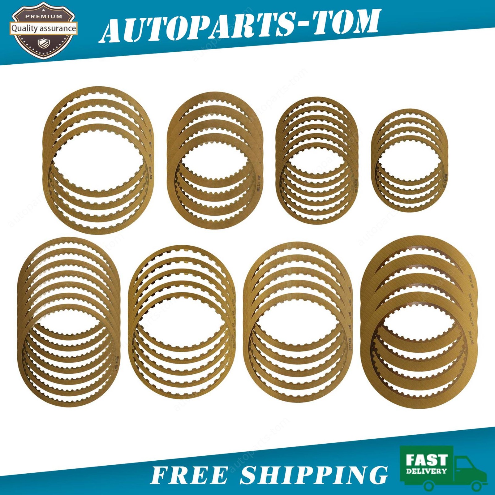 FOR TOYOTA SEQUOIA AB60E AB60F Transmission Friction Kit Clutch Plates B188880B