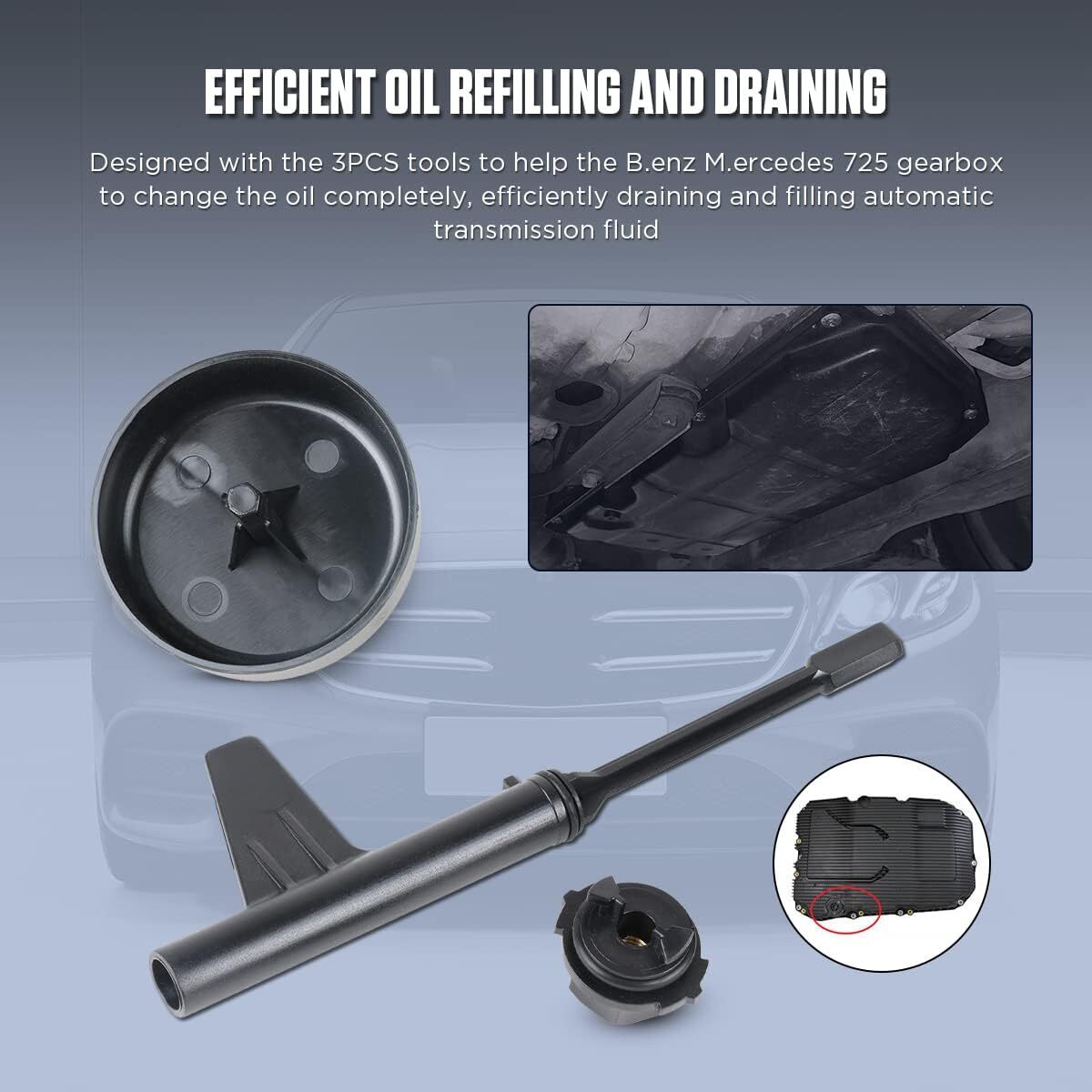 Transmission Oil Filling Tool Fit For Mercedes Benz 9-speed 725 Oil Change Tool