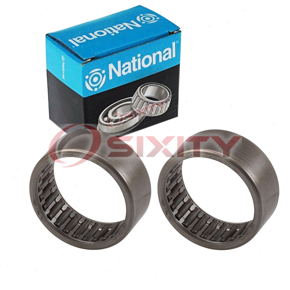 2 pc National Front Inner Axle Shaft Bearings for 2002-2013 Cadillac vk