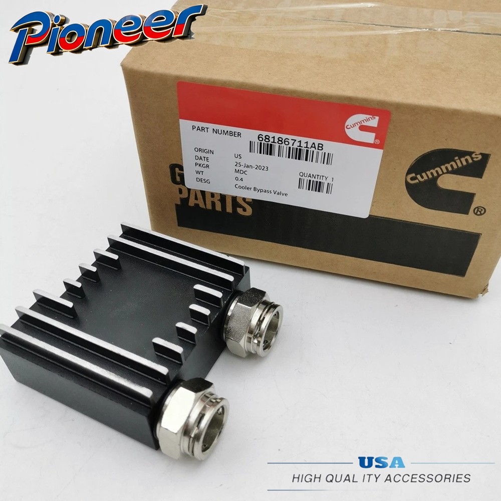 Cummins 68RFE Transmission Cooler Thermal Bypass for 2013-18 Dodge Ram 2500 6.7L