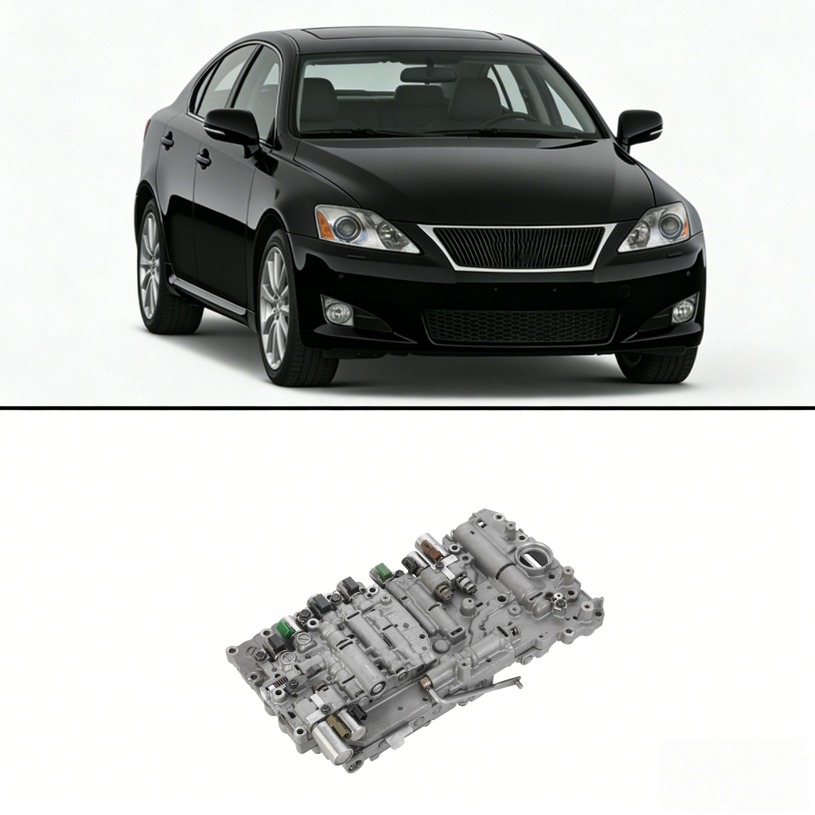 A960E Valve Body Kit with Solenoids Compatible with 2005-2011 Lexus GS300 IS300