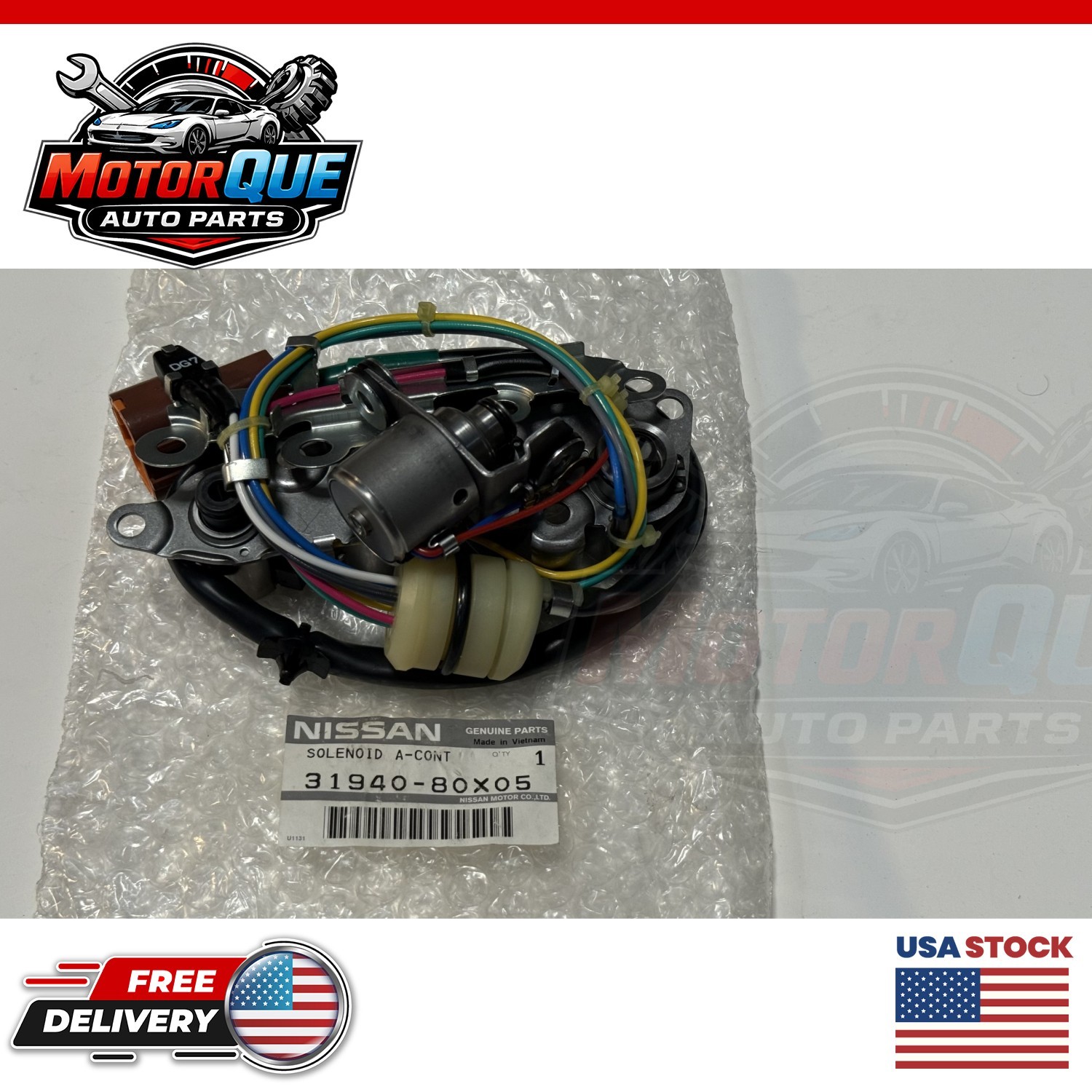 Genuine Nissan Infiniti 31940-80X05 I30 Altima Automatic Solenoid Control Stanza