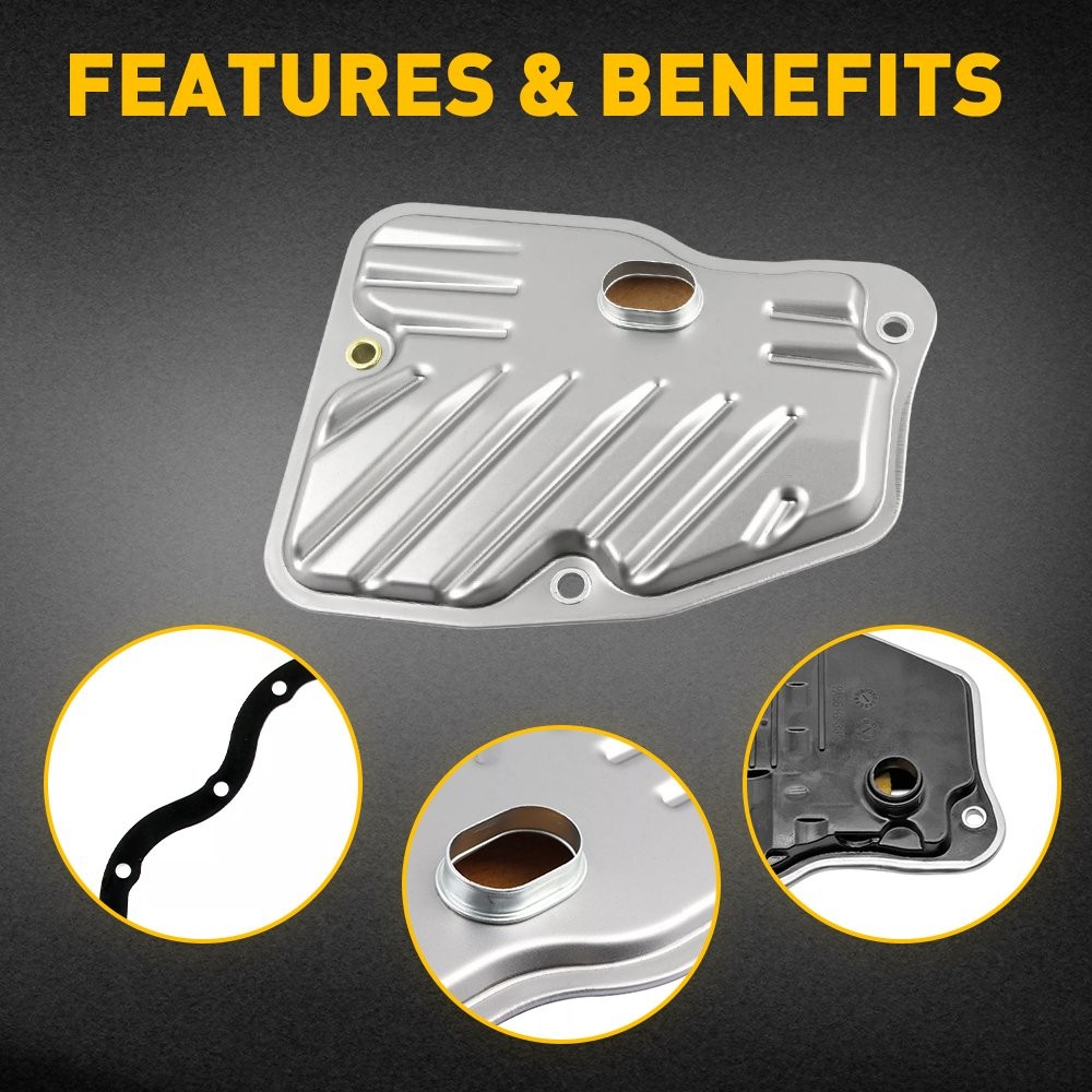 CVT Transmission Filter Strainer & Gasket for 2014 2015-2020 Toyota Corolla 1.8L