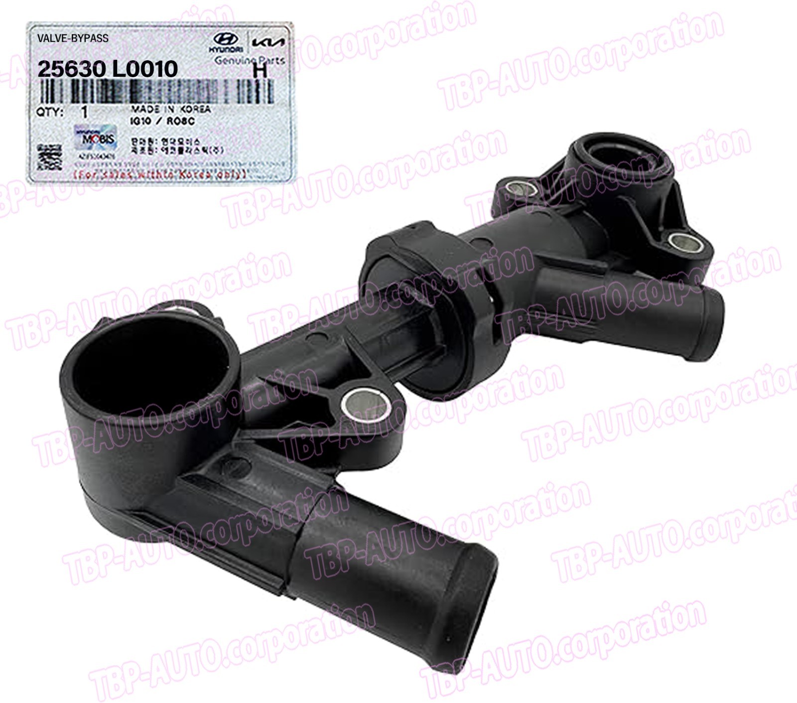 GENUINE OEM® 2.5L Transmission Oil Cooler-Valve Kia Hyundai 2021-2024 25630L0010