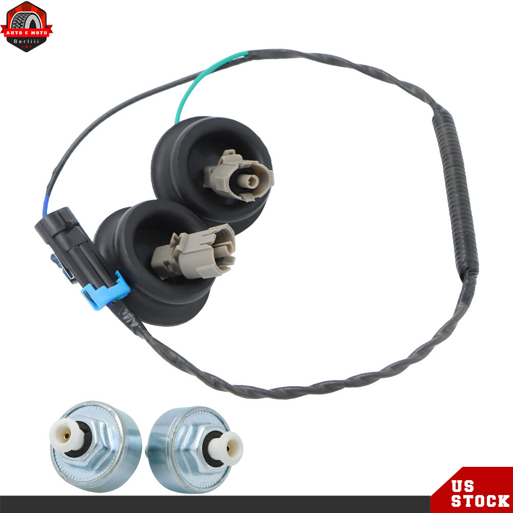Knock Sensor Connector Kit &Harness For Chevy GM LS1 LS6 LQ9 4.8L 5.3L 6.0L 8.1L
