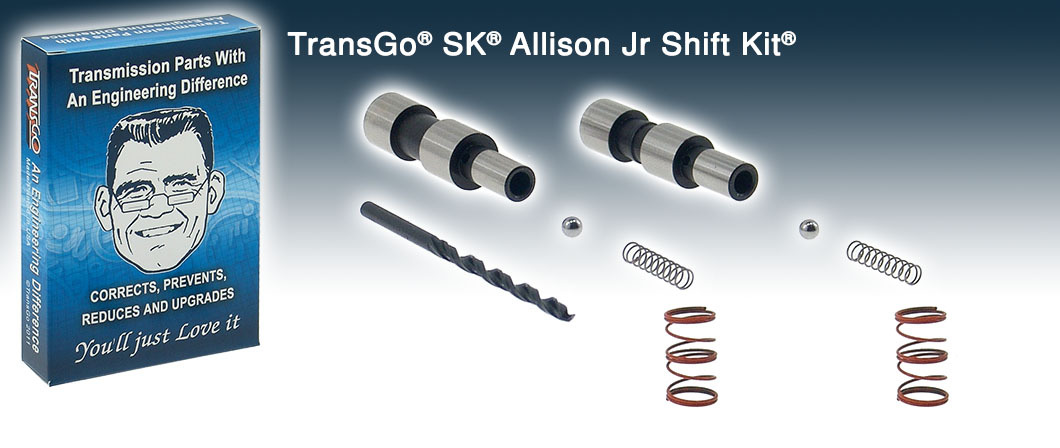 TRANSGO SHIFT KIT ALLISON 6 SPEED TRANSMISSION 2005-10 DURAMAX (SKALLISON-JR)*