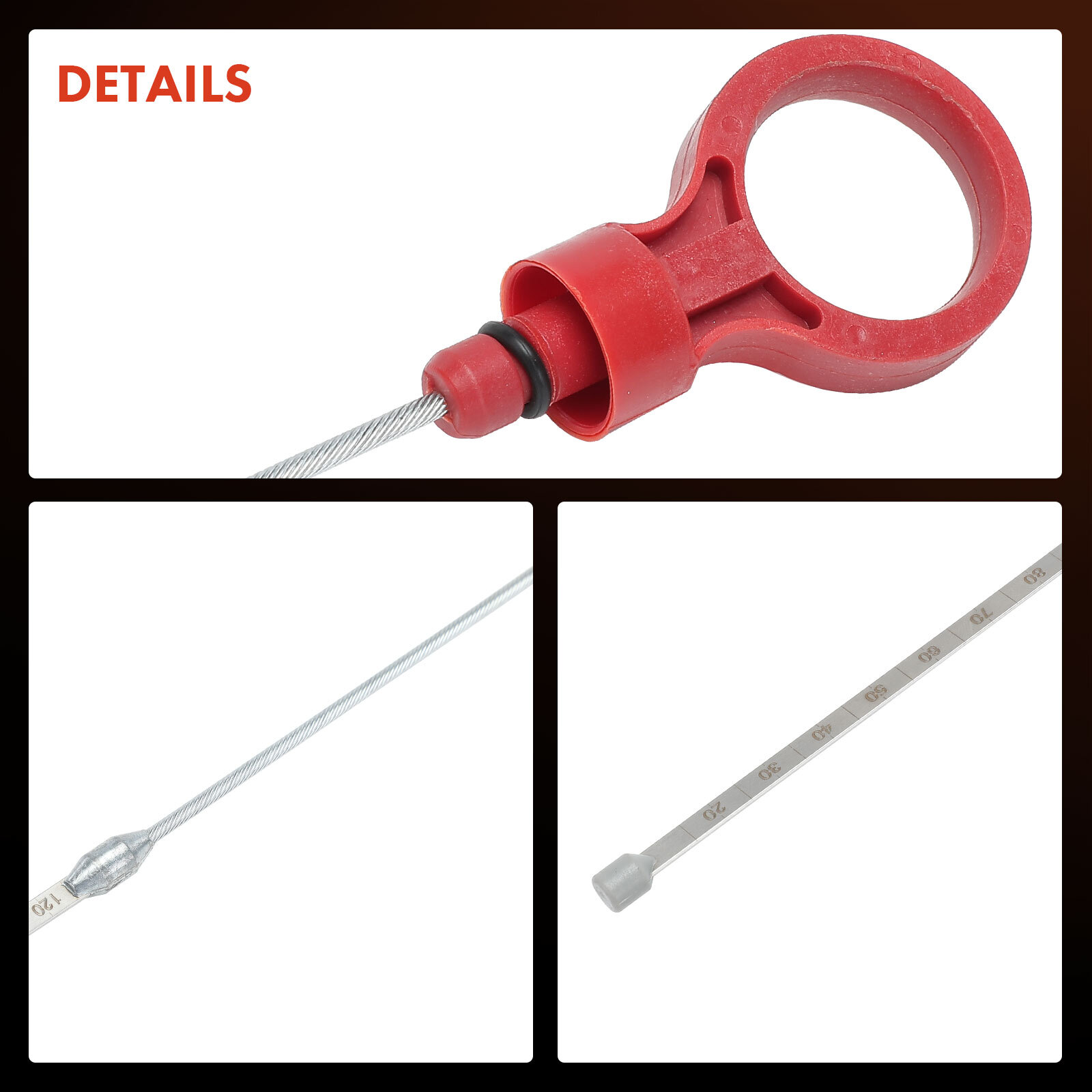 Transmission Fluid Level Dipstick for Jeep Grand Cherokee Wrangler Chrysler Ram