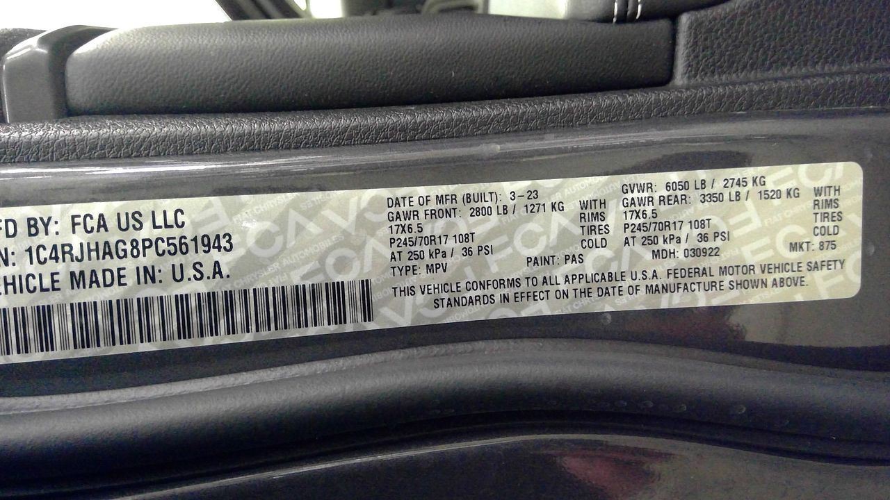 Automatic Transmission 3.6L Opt Dfw 8HP50 4WD Fits 23 GRAND CHEROKEE 3075499