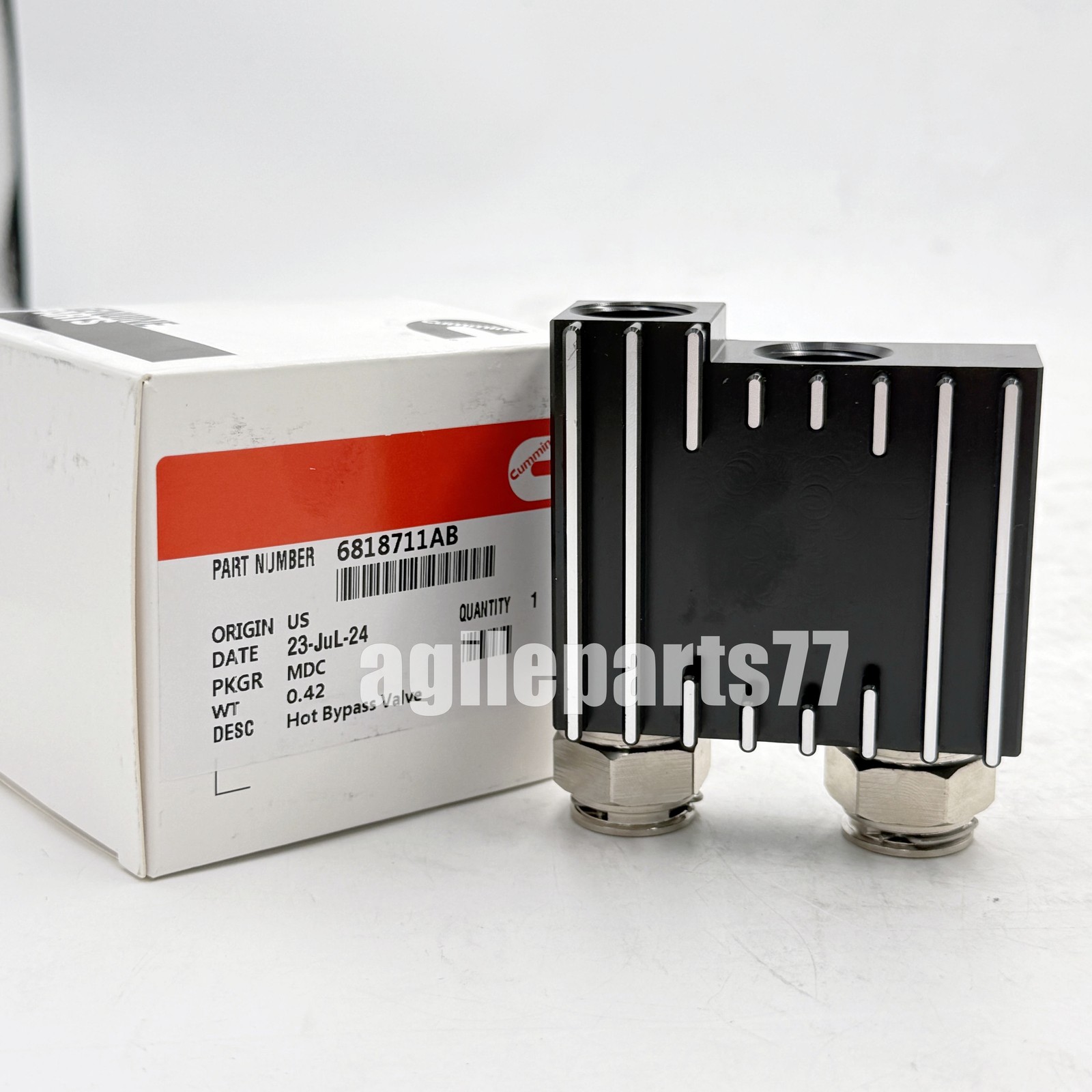 Cummins Transmission Cooler Thermal Bypass for 2013-18 Dodge Ram 2500 3500 6.7L